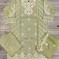QMR mint green colour embroidered cotton shalwar kameez with chiffon dupatta in sizes (M to 7XL) womenswear traditional clothing cotton plus size comfort - AdoreByKhwahish