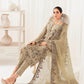 RMS rangoon light beige colour embroidery shalwar kameez in chiffon fabric embroidered dupatta in sizes (S to 6XL) womenswear traditional plus size comfort fashion clothing - AdoreByKhwahish
