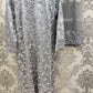 TR hand embellished net fabric shalwar kameez in colours Biege Grey Sea - green Navy Blue and Black with embroidery dupatta in sizes (L to 5XL) womenswear traditional plus size wedding dress clothes - AdoreByKhwahish
