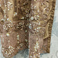 TR hand embellished net fabric shalwar kameez in colours Biege Grey Sea - green Navy Blue and Black with embroidery dupatta in sizes (L to 5XL) womenswear traditional plus size wedding dress clothes - AdoreByKhwahish